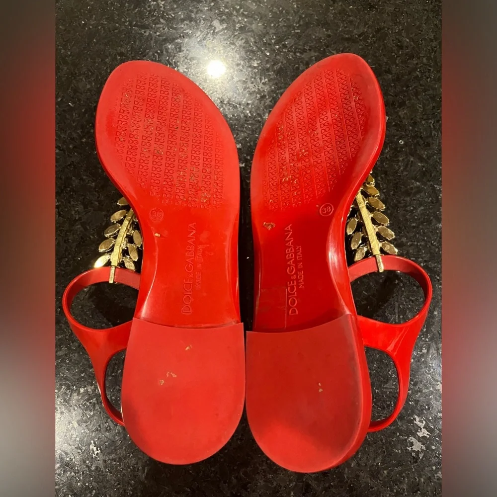 Dolce&Gabbana Fashion Sandals - Authentic Size 38 - Picture 3 of 4